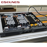 2400.2 Güç Amplifikatörü 2 Kanallı Yüksek Güç Amplifikatörü 2x2400W Line Array Hoparlör Güç Amplifikatörü Profesyonel Ses Sistemleri için