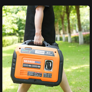 원격 시동 기능이 있는 휴대용 <span class=keywords><strong>2kW</strong></span>-6.5kW 저소음 가솔린 인버터 발전기, 가정용, RV 및 야외용 50Hz/60Hz 전력 - Product Image 6