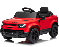 Voiture électrique pour enfants Defender sous licence, 12V, 4 moteurs, télécommande 2.4G, en plastique, pour enfants de 3 à 8 ans
