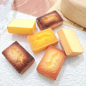 Boîte de rangement DIY en forme de gâteau au <span class=keywords><strong>caramel</strong></span> français simulé, pinces à cheveux, breloques pour chaussures, accessoires en résine - Product Image 4