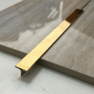 Tira embellecedora de azulejos, espejo recubierto de titanio, de acero inoxidable, oro rosa, 201, 304 T, forma tradicional, <span class=keywords><strong>Longford</strong></span> - Product Image 5