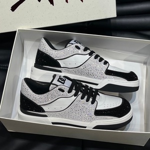 Zapatillas de lujo con diamantes de alta calidad para hombre y mujer, estilo skateboarding, deportivas, para caminar, informales. - Product Image 3