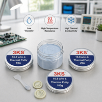 Gel thermique en silicone 12,0 W/mK, adhésif conducteur thermique, injecteur pour CPU et GPU