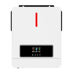 Twin output Pure Sine Wave 3.6kw 4.2kw 6.2kw hybrid inverters on off grid tied solar power