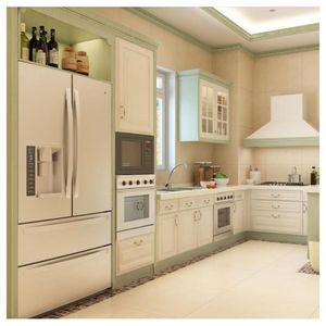 Gabinete de Cocina Prima, Resistente, para <span class=keywords><strong>Terraza</strong></span>, de Madera de Álamo Sólido, Antideformación, con Panel Lateral, Ensamblaje Remoto - Product Image 2