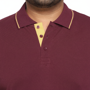 100% coton à manches courtes Anti-rides hommes T-shirts Polo haute qualité SportsMen Polo T-shirt personnalisé Polo - Product Image 1