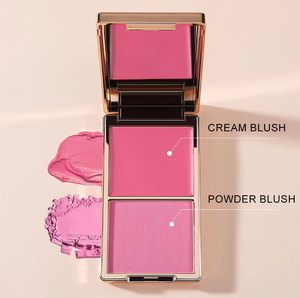 Palette de <span class=keywords><strong>blush</strong></span> et crème 2-en-1 de qualité supérieure, marque privée, maquillage longue tenue - Product Image 2
