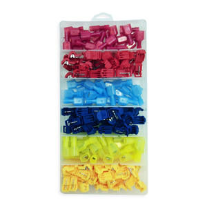 Conector de terminal tipo T sin tira, 0.3-6mm, 120 piezas, juego de caja de empalme de cables de PVC enchufable - Product Image 3
