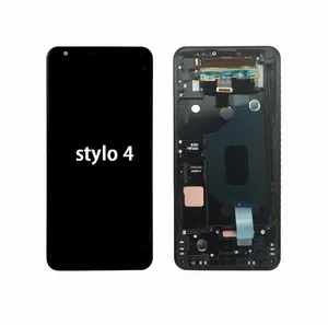 Tela de reposição para lg q stylo 4, display de lcd 6.2 "para lg q710 q710ms