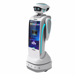 Nhỏ Android thông minh Robot thông minh tiếp nhận tương tác triển lãm hội trường Bảo tàng hướng dẫn <span class=keywords><strong>OLED</strong></span> 1080p màn hình cho các bệnh viện - Product Image 1