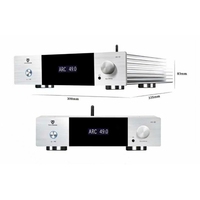 Amplificador Hi-Fi Integrado Winner AD-60 con Decodificador DAC sin Pérdidas y Amplificador para Auriculares, Receptor Estéreo Todo en Uno