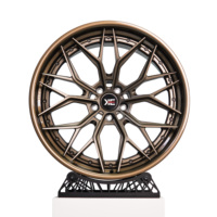 Rines Cóncavos Forjados de Alta Calidad 5x120 5x114.3 5x130 de 18 19 20 21 22 Pulgadas en Bronce, Ligeros y Deportivos para Porsche y Honda