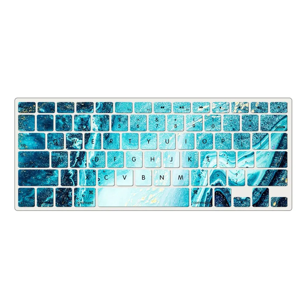 Pabrik Harga Keyboard Cover untuk Mac Book Air Tahan Air Keyboard Silikon Kulit untuk 15 ''Macbook