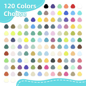 Набор акриловых маркеров с прямым нанесением, на водной основе, с перманентными чернилами, мягкий кисть-наконечник, нетоксичные, безопасные акриловые ручки для скетчинга - Product Image 6