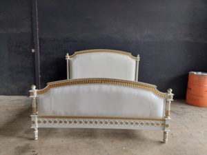 Luxury Upholstered Wooden <b>Bed</b> <b>Frame</b> Modern Bedroom Furniture Design - Product Image 3