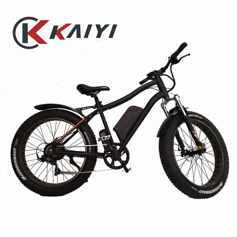 KAIYI 크루저 통근 지방 타이어 48V 수입 배터리 전기 자전거 키트