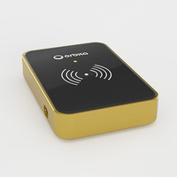 Lector y Codificador de Tarjetas USB Profesional para Cerraduras de Puertas de Hotel con Tarjeta RFID de 13.56MHZ Orbita con Sistema de Software de Gestión