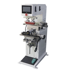 Nouvelle machine d'impression tampon PLC automatique monochrome haute précision pour couvercles en plastique, cœurs de pompe à moteur et coupelles fermées - Product Image 2