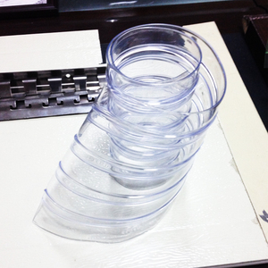 Rideau en PVC transparent de <span class=keywords><strong>haute</strong></span> qualité pour chambre froide, fabriqué en usine <span class=keywords><strong>à</strong></span> Guangzhou, qualité Dop - Product Image 2