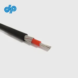 Cable concentrador de aluminio LV 2x16mm2, servicio aislado de PVC