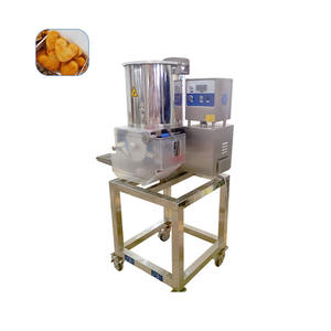 เครื่องทำเนื้อสับอัตโนมัติสแตนเลสสำหรับทำแฮมเบอร์เกอร์ เครื่องขึ้นรูปเค้กปลาสำหรับครัว - Product Image 3