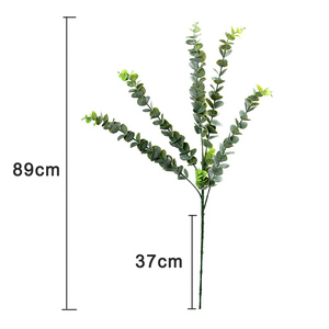 Cành Bạch Đàn Nhân Tạo Cao 89Cm Mới Cành Bạch Đàn Giả Cho Đám Cưới Cây Xanh - Product Image 2