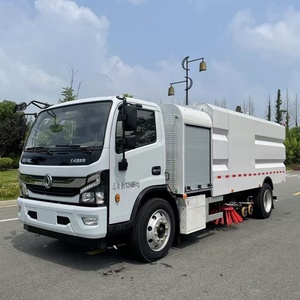 Camión de Limpieza ISUZU de 6 Toneladas, Camión Barredor de Calles con Aspiradora Montada, Vehículo de Limpieza Vial - Product Image 6