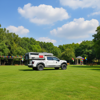 Camping-car de haute qualité, caravane tout-terrain pliable avec salle de bain, design pliable et imperméable pour les voyages