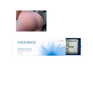 HADURAGE 10ml 26mg <span class=keywords><strong>Acide</strong></span> <span class=keywords><strong>Hyaluronique</strong></span> – Remplisseur Corporel pour l'Augmentation <span class=keywords><strong>des</strong></span> Fesses, <span class=keywords><strong>des</strong></span> Hanches et <span class=keywords><strong>des</strong></span> Seins – <span class=keywords><strong>Injection</strong></span> Grand Volume pour le Remodelage Corporel - Product Image 1