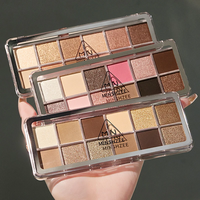 Palette de fards à paupières multi-usages 12 couleurs MINSHZEE, version palette en béton, personnalisable avec logo, vente en gros