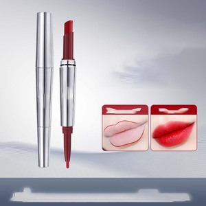 Crayon à Lèvres Double Embout Imperméable Longue Tenue Facile à Appliquer Lisse et Doux Maquillage Beauté Vente en Gros - Product Image 2