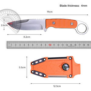 बोचेन नया आया नायलॉन ग्लास फाइबर हैंडल शिकार की उत्तरजीविता रणनीति सीधे चाकू फिक्स्ड ब्लेड चाकू उपहार उच्च आकार चाकू - Product Image 6