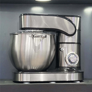 Batteur sur socle commercial multifonction 3-en-1 avec bol en acier inoxydable pour mélanger, pétrir et fouetter - Product Image 4