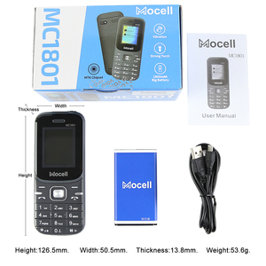 Grande altoparlante Mocell MC1801 caratteristica telefono con MP3 e MP4 riproduzione per la vostra musica preferita e video cellulare - Product Image 5