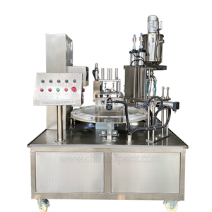 Hoàn Toàn Tự Động Sô Cô La Mứt Sản Phẩm Sữa Bơ Lây Lan Điền Niêm Phong Máy Đóng Gói - Product Image 1