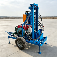 Machine de forage de puits d'eau rentable de 150 m, équipement de forage de puits profonds à faible entretien pour usage agricole