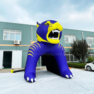 Tunnel de football gonflable Offre Spéciale aérien Tunnel de tournoi gonflable géant Tunnel de <span class=keywords><strong>courage</strong></span> gonflable publicitaire portable - Product Image 4