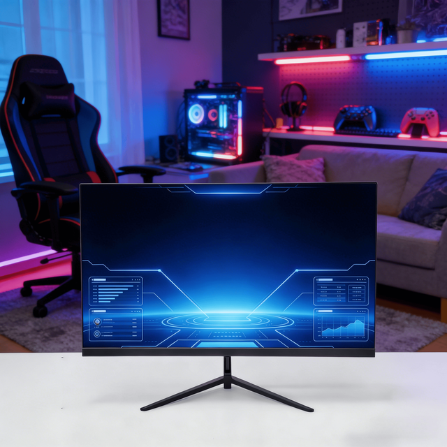 Cheap Factory 27 Inch Monitor 1K 75Hz Frameless IPS Screen 1920*1080 Resolution 2Ms Response for Office Setup