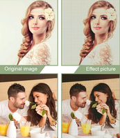 Photo personnalisée personnalisée DIY 5d Cprivate Picture Pet Baby Wedding Gift Mural Diamond Painting for Home Decor