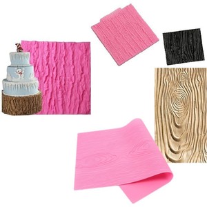 Bark rim kết cấu tự làm bánh trang trí Silicone khuôn cho Baking sô cô la đất sét hoặc <span class=keywords><strong>fondant</strong></span> bánh trực tiếp từ các nhà cung cấp - Product Image 5