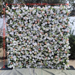 Muro de Flores Artificiales de Plástico Moderno Hecho a Mano al por Mayor para Graduación, Boda, Regreso a Clases, Pascua, Decoración del Hogar - Tamaño Personalizable - Product Image 2