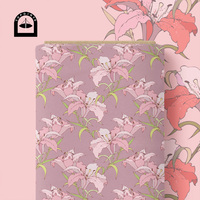 Tissu en coton floral Topoints pour robes, impression numérique, motifs personnalisés AFD