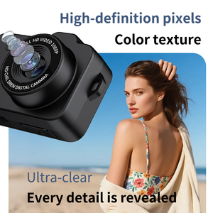 Kamera gantungan kunci Mini, FHD 1080P Mini kamera Digital Retro-ukuran saku kecil foto Video kamera perekam Video portabel M8 - Product Image 6
