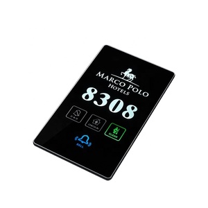 Hotel Modern Led Light Touching Do Not Disturb Switch Doorbell Sign Panel - Product Image 1