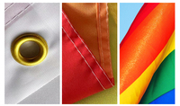 Drapeau trans Offre Spéciale 3x5ft 100% Polyester bandera lgtb drapeau trans d'extérieur drapeau arc-en-ciel personnalisé lesbiennes