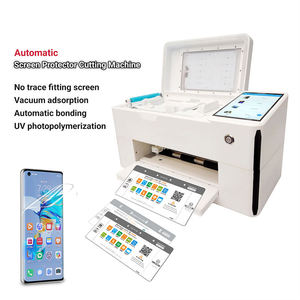 FONLYU Machine de découpe de <span class=keywords><strong>film</strong></span> protecteur d'écran automatique illimitée, intelligente et de laminage 3-en-1, avec application de <span class=keywords><strong>film</strong></span> UV durci au verre - Product Image 1