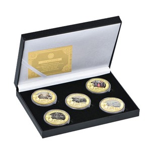 Pièces de monnaie commémoratives de la D-Day, 75e et 80e anniversaire, design personnalisé, fabrication en gros, cadeaux pour hommes - Product Image 3