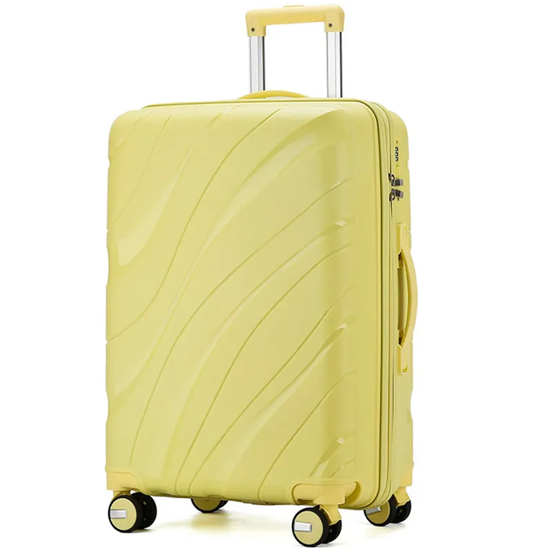 2022 Honeymoon mala de viagem bordo OEM/ODM 20/24/28 PP hardshell custom logo high quality luggage sets hard case suitcase