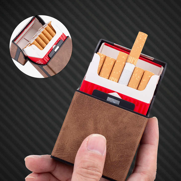 cigarette cases manufacturing plant cost Case/Box Factory Price Leather Cigarette Case