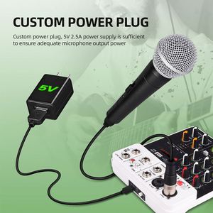 Console de mixage audio numérique portable professionnelle 4 canaux avec effets DSP, fonction d'annulation du bruit, USB, DJ, PC, Debra V4 - Product Image 3